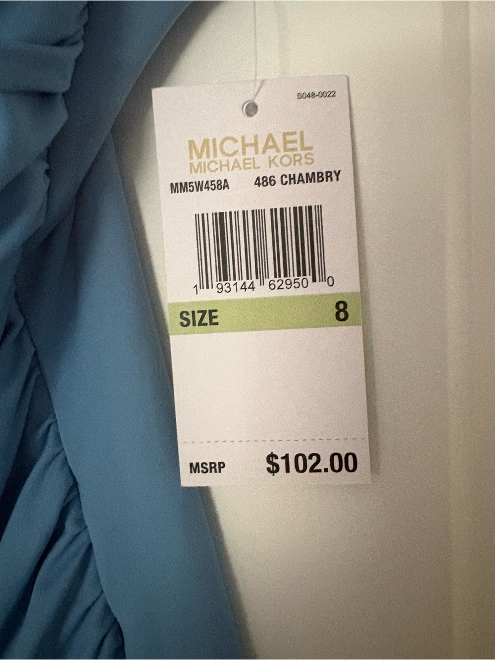 Michael Kors Sky Blue One Piece Swimsuit
NEW - Picture 6 of 9